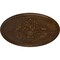 Ekena Millwork Milton Ceiling Medallion (Fits Canopies up to 7 7/8"), 40 5/8"OD x 1 3/4"P, Root Beer Crackle CM40MIRBC - alternate 4